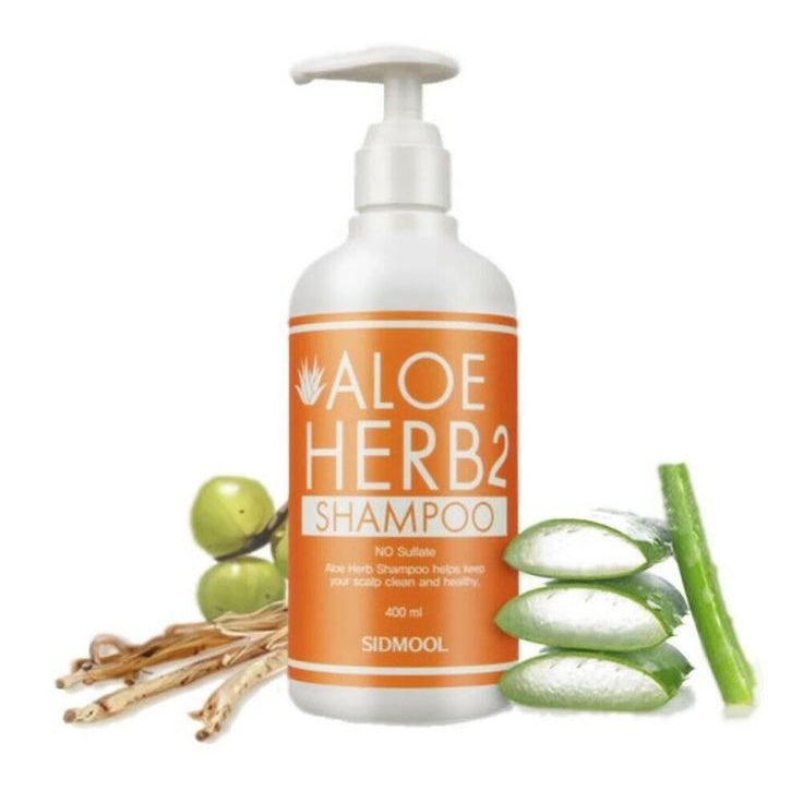 Sidmool Aloe Herb 2 Shampoo 400ml