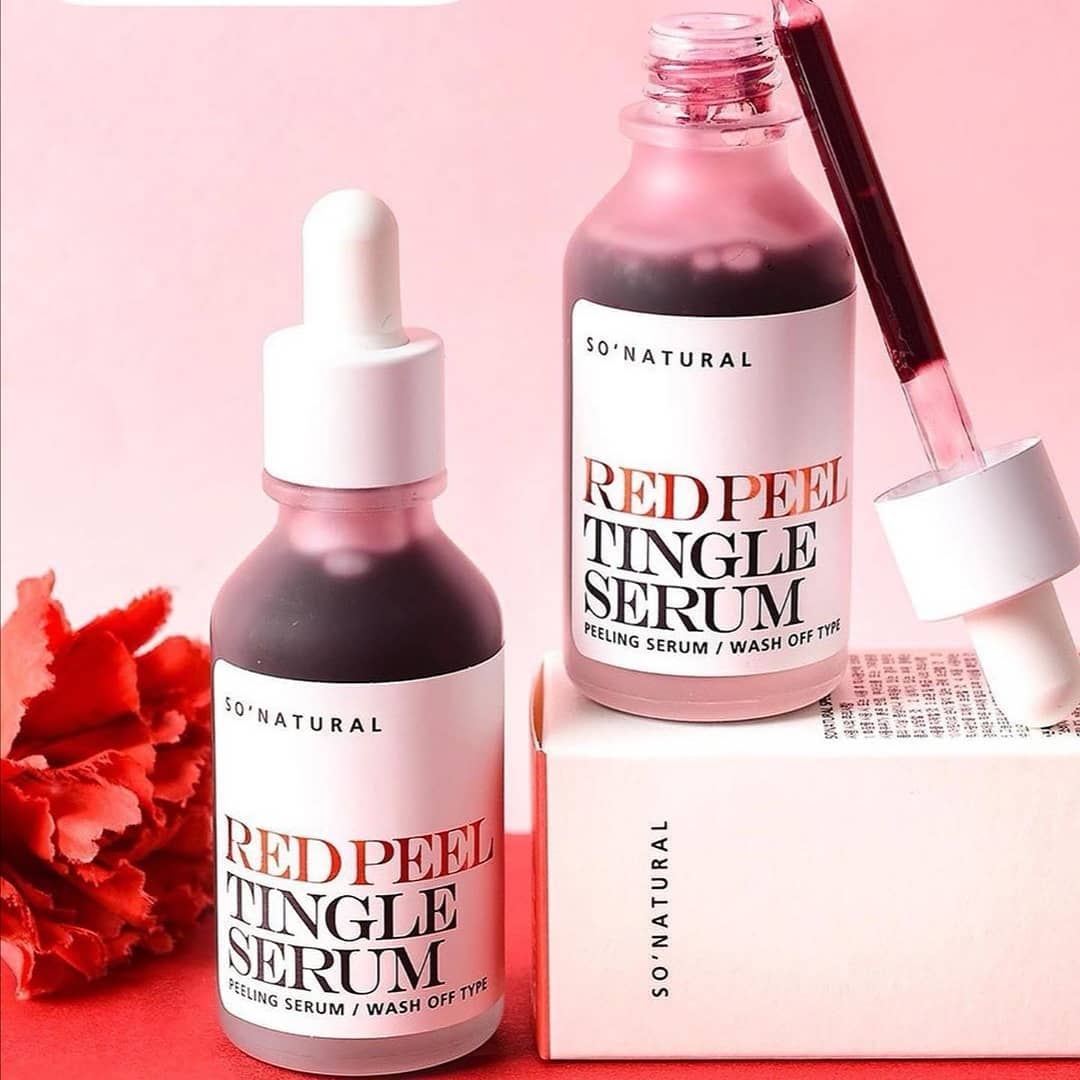 so natural Red Peel Tingle Serum 35ml