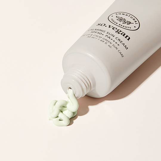 so natural SO Vegan Calming Suncream 50ml SPF50+ PA++++