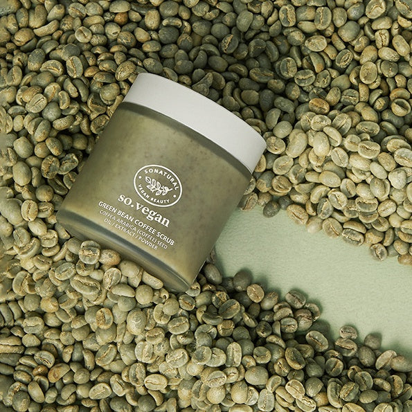 so natural SO Vegan Green Bean Coffee Scrub 105ml