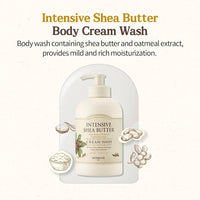 SKINFOOD Intensive Shea Butter Cream Wash 450ml