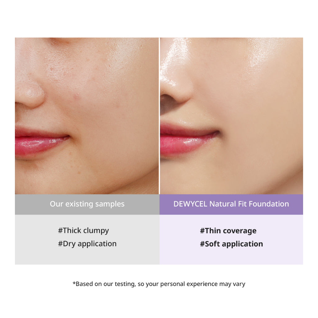 DEWYCEL Natural Fit Foundation SPF38 PA++ 30ml
