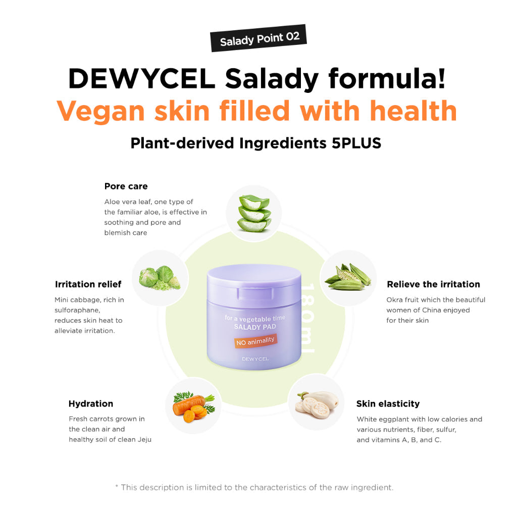 DEWYCEL Salady Pad 180ml (70ea)
