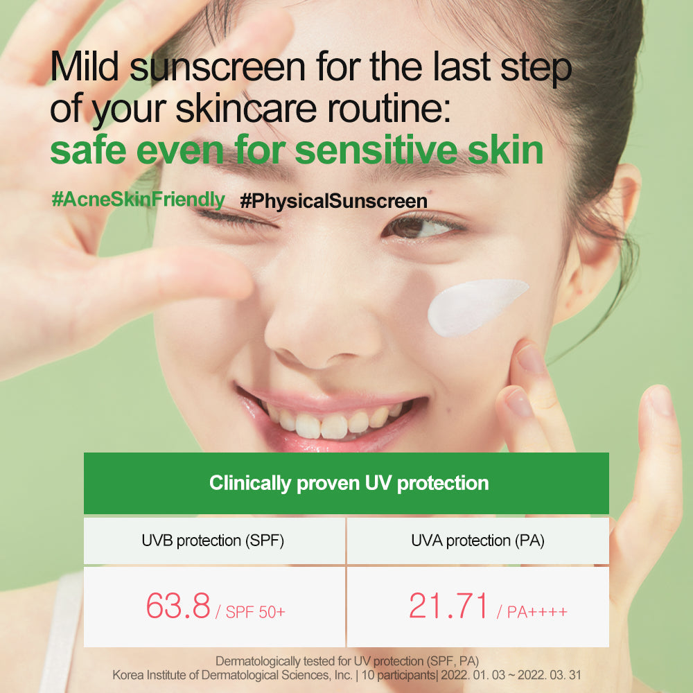 papa recipe Tea Tree Control Mild Sun Cream 50ml