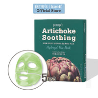 PETITFEE Artichoke Soothing Hydrogel Face Mask 5ea