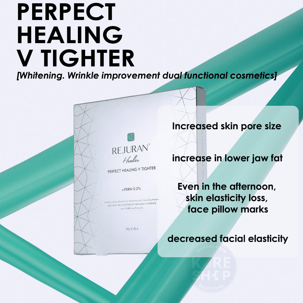 [Expiration imminen] REJURAN Healer Perfect Healing V Tighter 4 sheets 20g