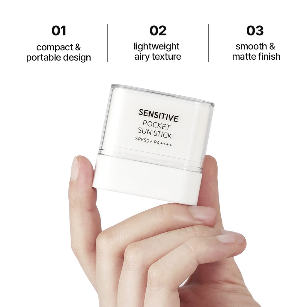SAM’U Sensitive Pocket Sun Stick SPF 50+ PA++++ 10gx2EA 10g