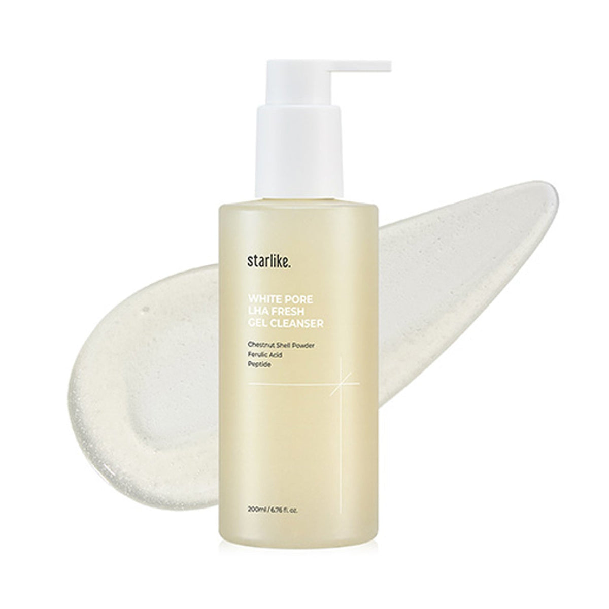 starlike White Pore LHA Fresh Gel Cleanser 200ml