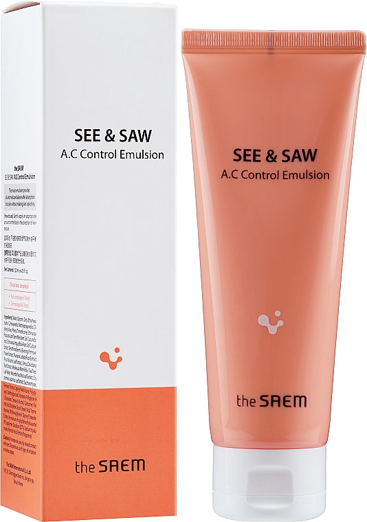 the SAEM See & Saw A.C Control Emulsion 120ml