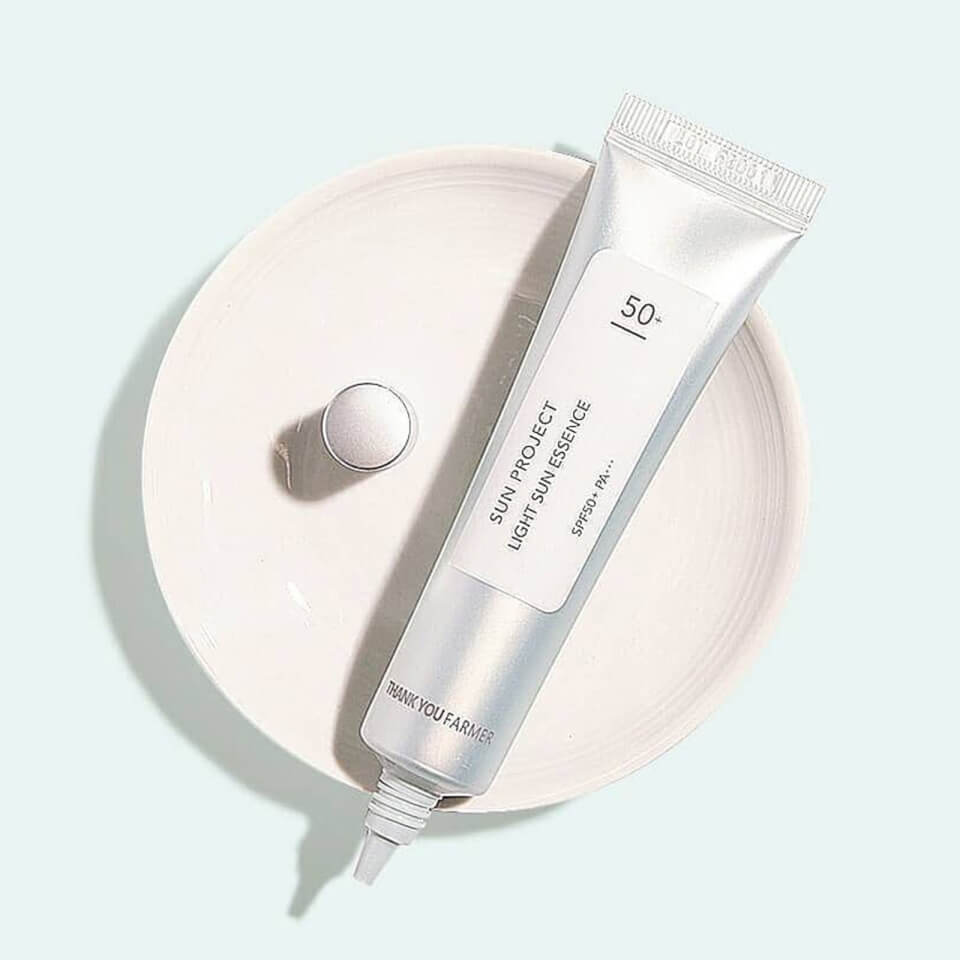 THANK YOU FARMER Sun Project Light Sun Essence 40ml SPF50+ PA++++