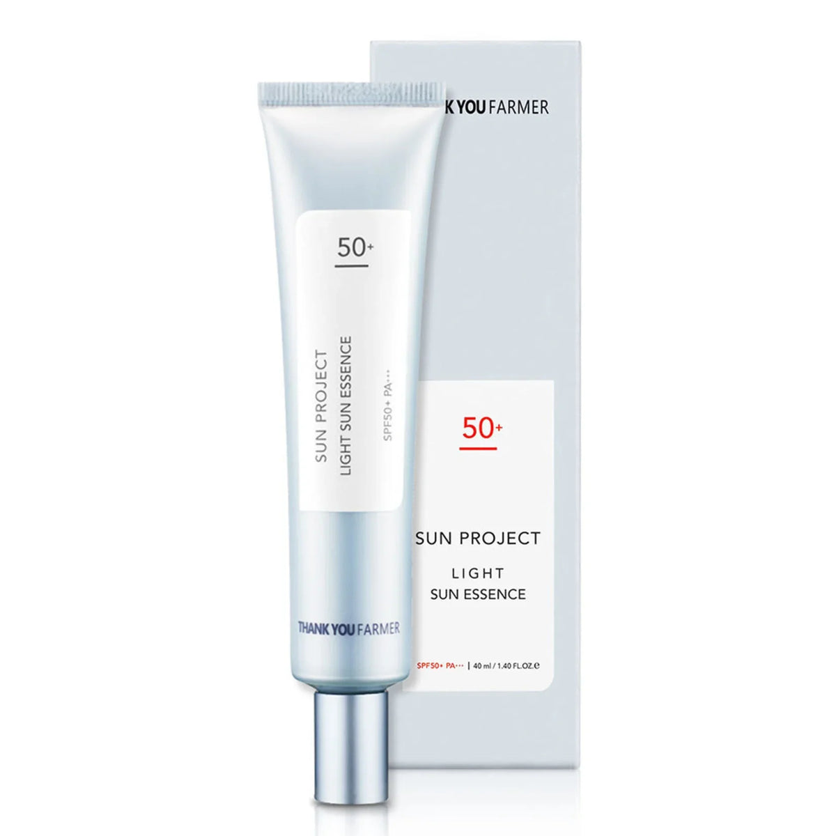THANK YOU FARMER Sun Project Light Sun Essence 40ml SPF50+ PA++++