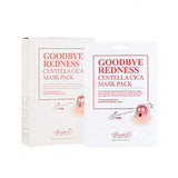 Benton *Renewal* Goodbye Redness Centella Cica Mask Pack (10ea)