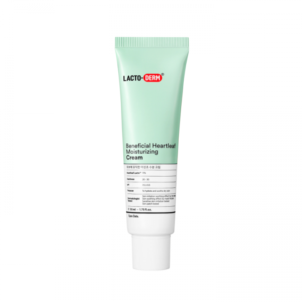 Lactoderm Beneficial Heartleaf Moisturizing Cream 50ml