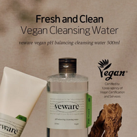 VEWARE Vegan pH Cleansing Water 500ml