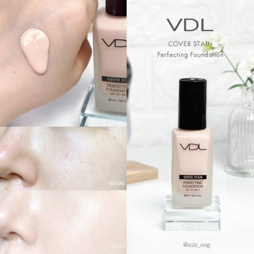 VDL Cover Stain Perfecting Foundation (7 Colors)