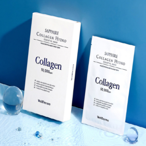 WellDerma Spphire Collagen Hydro Essential Mask 30ml*10ea