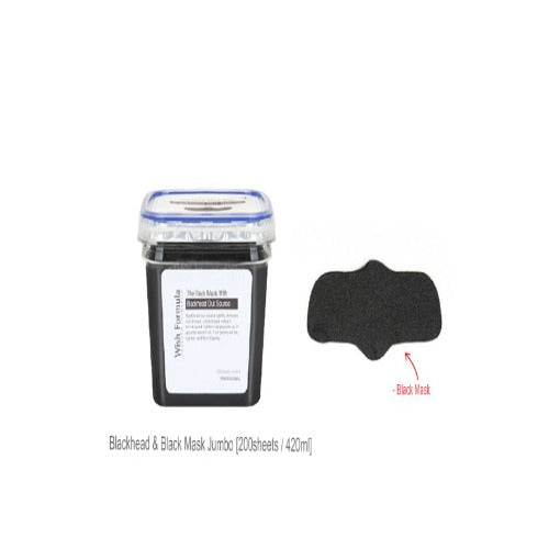 Wish Formula The Black Mask with Blackhead Out source Jumbo 420ml