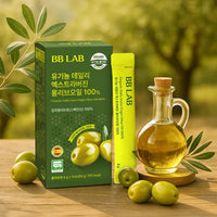 BB LAB Organic Daily Extra Virgin Olive Oil 100% 10 Sticks (10-Day Supply)